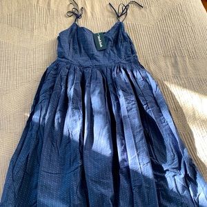 ModCloth Blue Sun Dress